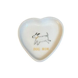 Heart-Shaped Rae Dunn Jewelry Dish